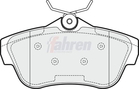Fahren FBP3140 Brake Pad Set, disc brake - 1