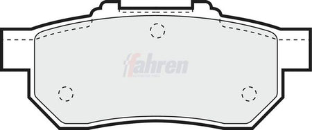 Fahren FBP3142 Brake Pad Set, disc brake - 1
