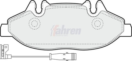 Fahren FBP3143 Brake Pad Set, disc brake - 1
