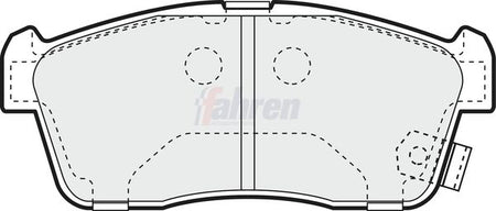 Fahren FBP3148 Brake Pad Set, disc brake - 1