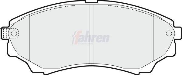 Fahren FBP3152 Brake Pad Set, disc brake - 1