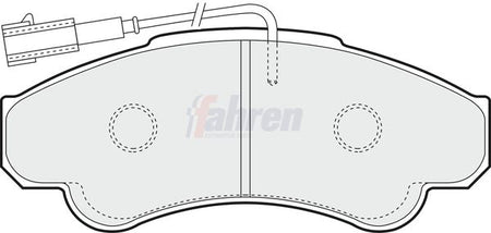 Fahren FBP3157 Brake Pad Set, disc brake - 1