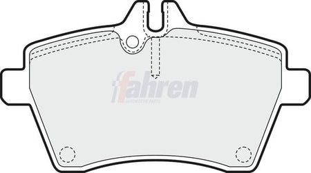 Fahren FBP3159 Brake Pad Set, disc brake - 1