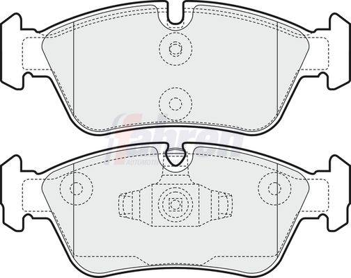 Fahren FBP3161 Brake Pad Set, disc brake - 1