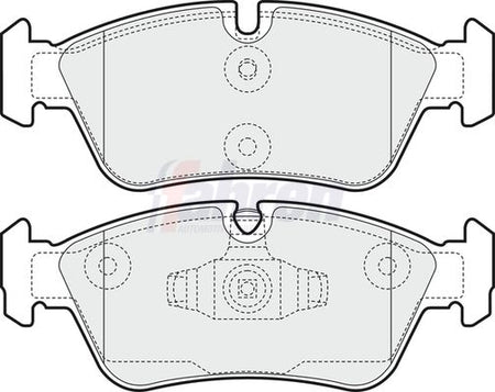 Fahren FBP3161 Brake Pad Set, disc brake - 1