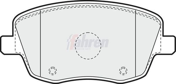 Fahren FBP3179 Brake Pad Set, disc brake - 1
