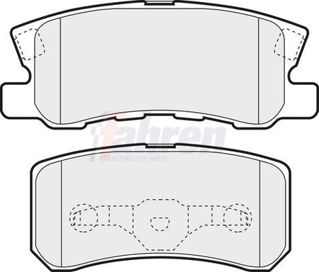 Fahren FBP3181 Brake Pad Set, disc brake - 1