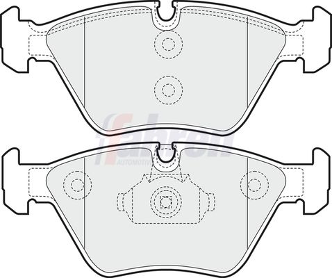 Fahren FBP3200 Brake Pad Set, disc brake - 1