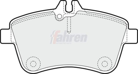 Fahren FBP3201 Brake Pad Set, disc brake - 1