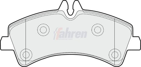 Fahren FBP3211 Brake Pad Set, disc brake - 1