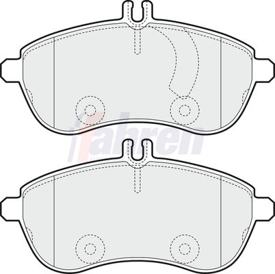 Fahren FBP3223 Brake Pad Set, disc brake - 1