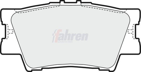 Fahren FBP3230 Brake Pad Set, disc brake - 1