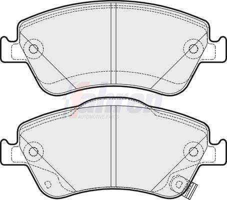 Fahren FBP3239 Brake Pad Set, disc brake - 1