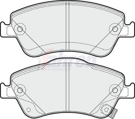 Fahren FBP3239 Brake Pad Set, disc brake - 1