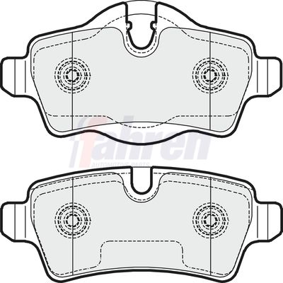 Fahren FBP3240 Brake Pad Set, disc brake - 1