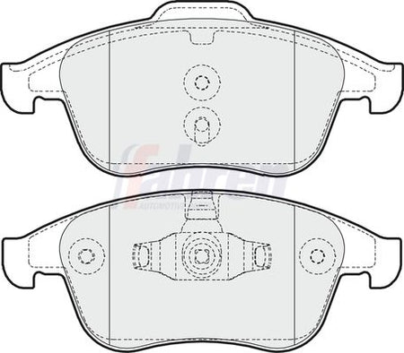 Fahren FBP3241 Brake Pad Set, disc brake - 1