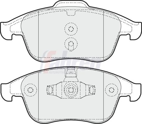 Fahren FBP3241 Brake Pad Set, disc brake - 1