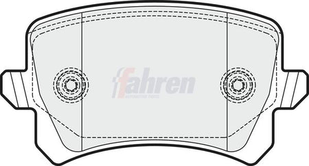 Fahren FBP3244 Brake Pad Set, disc brake - 1