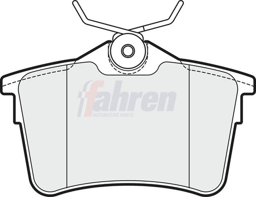 Fahren FBP3247 Brake Pad Set, disc brake - 1