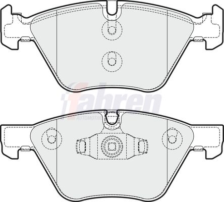 Fahren FBP3259 Brake Pad Set, disc brake - 1