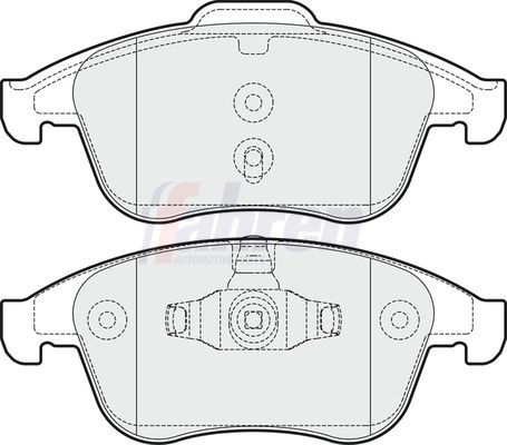 Fahren FBP3261 Brake Pad Set, disc brake - 1