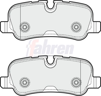 Fahren FBP3265 Brake Pad Set, disc brake - 1