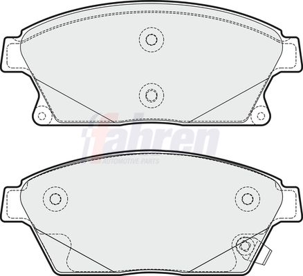 Fahren FBP3268 Brake Pad Set, disc brake - 1