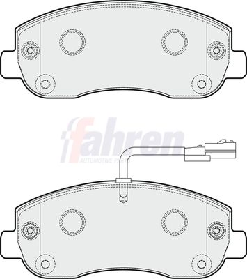 Fahren FBP3274 Brake Pad Set, disc brake - 1
