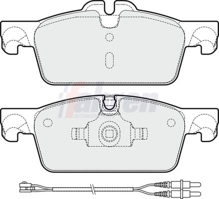 Fahren FBP3275 Brake Pad Set, disc brake - 1