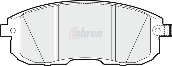 Fahren FBP3282 Brake Pad Set, disc brake - 1