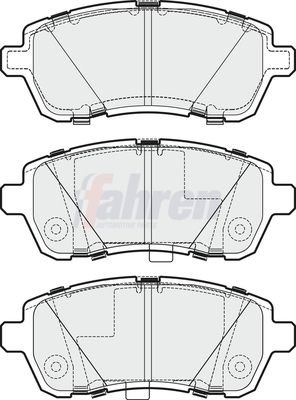 Fahren FBP3284 Brake Pad Set, disc brake - 1