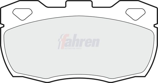 Fahren FBP3293 Brake Pad Set, disc brake - 1