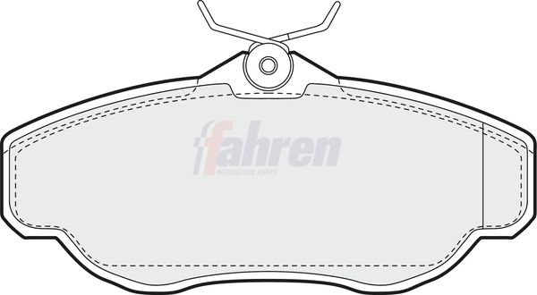Fahren FBP3295 Brake Pad Set, disc brake - 1