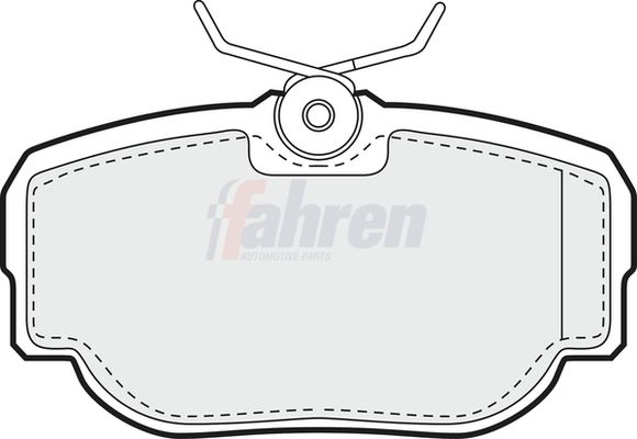Fahren FBP3297 Brake Pad Set, disc brake - 1