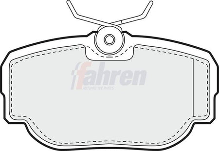 Fahren FBP3297 Brake Pad Set, disc brake - 1
