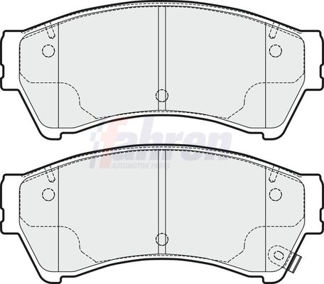 Fahren FBP3304 Brake Pad Set, disc brake - 1
