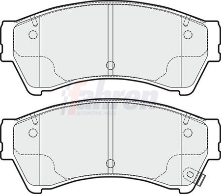 Fahren FBP3304 Brake Pad Set, disc brake - 1