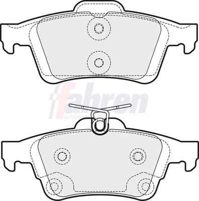 Fahren FBP3314 Brake Pad Set, disc brake - 1