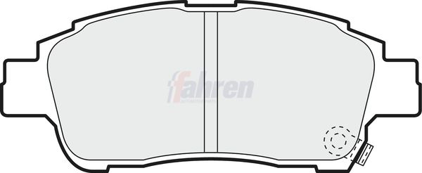 Fahren FBP3323 Brake Pad Set, disc brake - 1