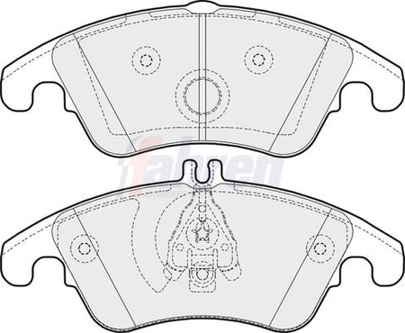 Fahren FBP3340 Brake Pad Set, disc brake - 1