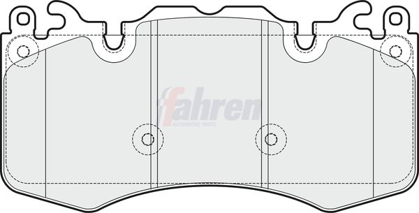 Fahren FBP3343 Brake Pad Set, disc brake - 1