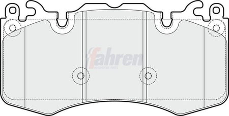 Fahren FBP3343 Brake Pad Set, disc brake - 1