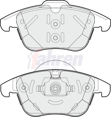 Fahren FBP3358 Brake Pad Set, disc brake - 1