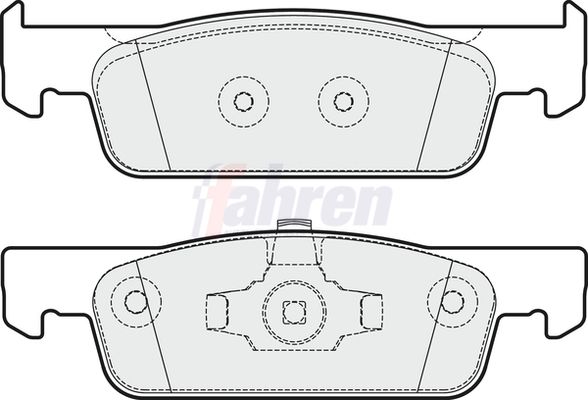 Fahren FBP3370 Brake Pad Set, disc brake - 1