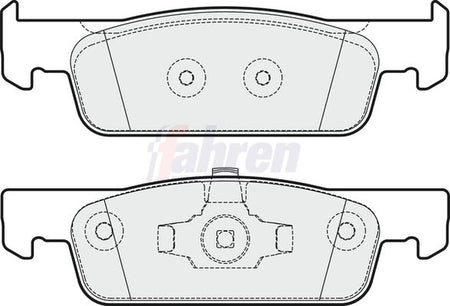 Fahren FBP3370 Brake Pad Set, disc brake - 1