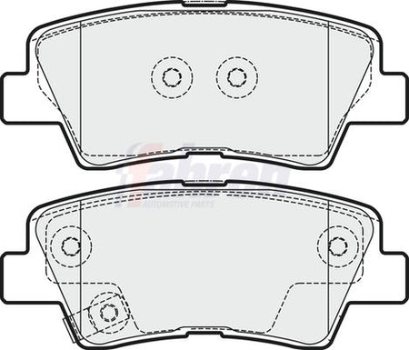Fahren FBP3374 Brake Pad Set, disc brake - 1