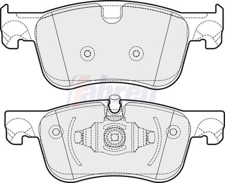 Fahren FBP3375 Brake Pad Set, disc brake - 1