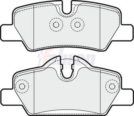 Fahren FBP3378 Brake Pad Set, disc brake - 1