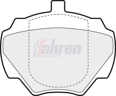 Fahren FBP3385 Brake Pad Set, disc brake - 1