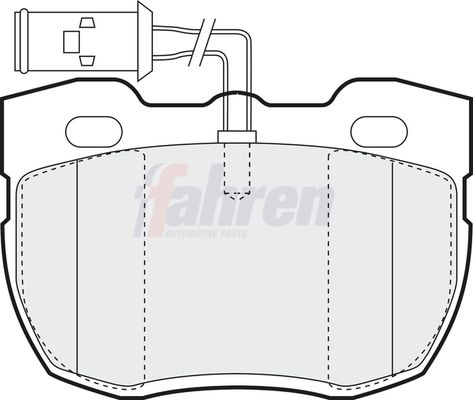 Fahren FBP3417 Brake Pad Set, disc brake - 1
